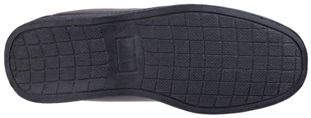 Mirak Visa Twin Gusset Slipper Classic Mens Slippers - Shoe Store Direct