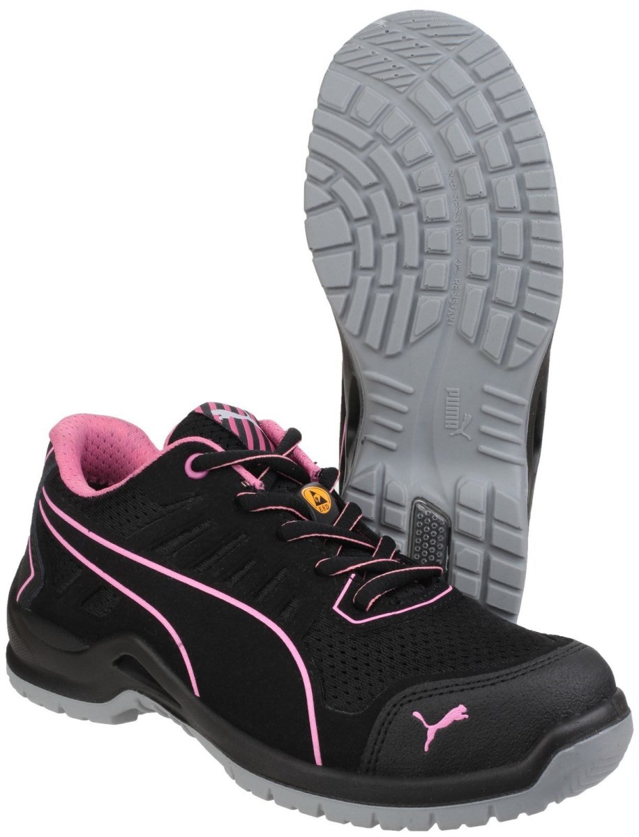 Puma Fuse Tech Lightweight Steel Toe Cap Ladies Safety Trainers - Shoe Store Direct