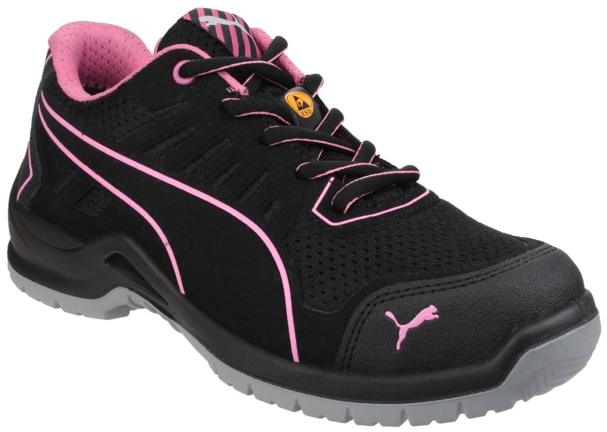 Puma Fuse Tech Lightweight Steel Toe Cap Ladies Safety Trainers - Shoe Store Direct