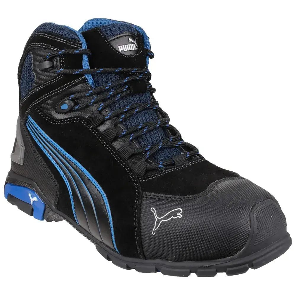Puma Rio Mid Mens Alluminium Toe Cap Safety Boots - Shoe Store Direct