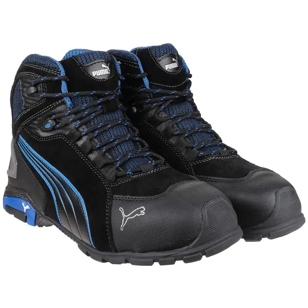 Puma Rio Mid Mens Alluminium Toe Cap Safety Boots - Shoe Store Direct