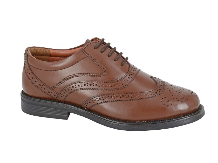 Scimitar M963B Mens Wing Cap Brogue Oxford Shoe - Shoe Store Direct