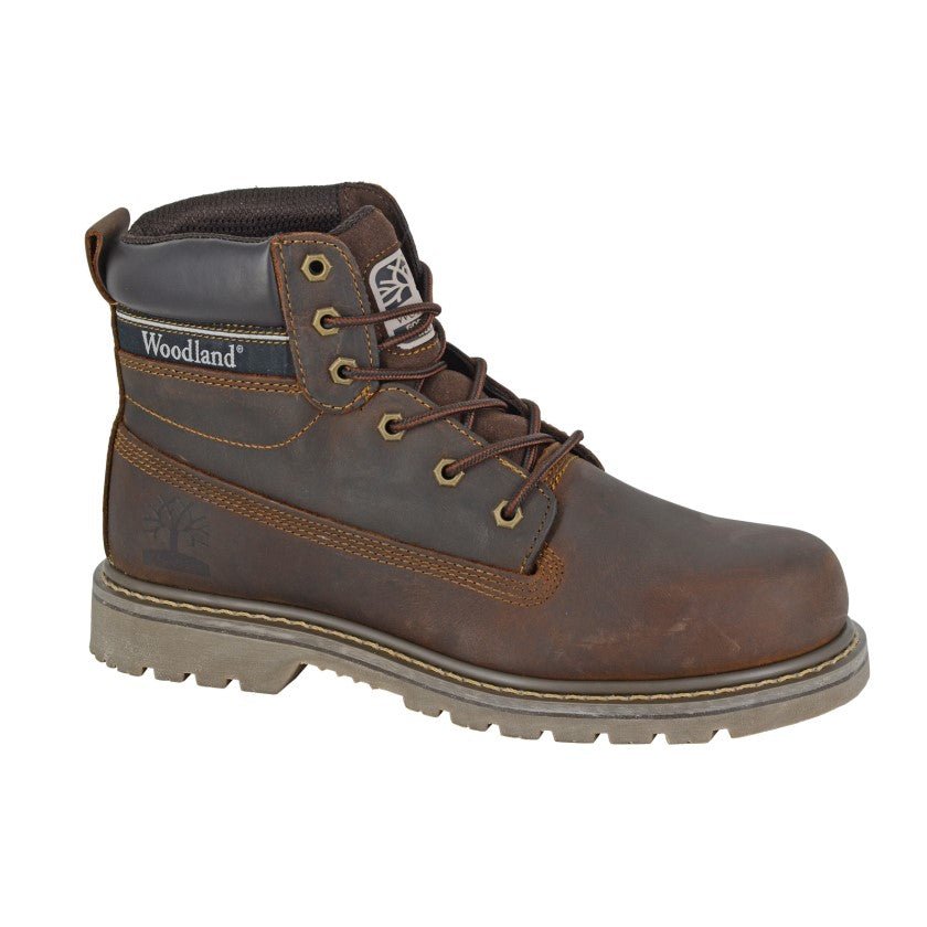 Woodland M905B Mens Crazy Horse Utility Boots - Shoe Store Direct
