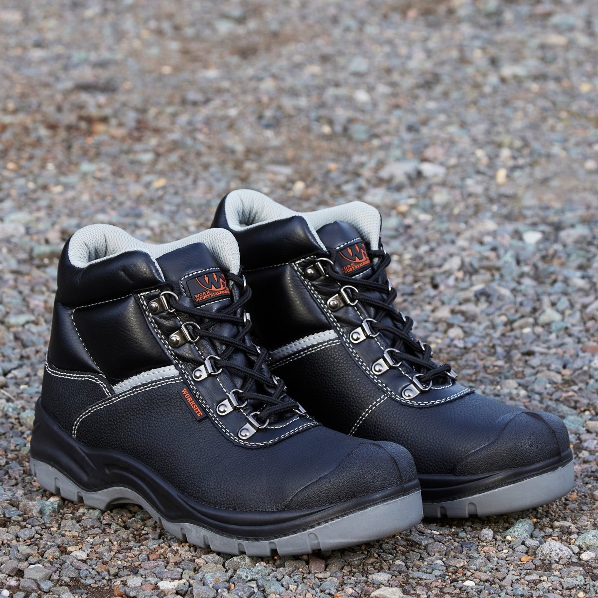 Worksite SS609SM Mens All Terrain Steel Toe Safety Boots - Shoe Store Direct