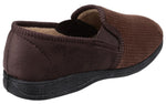 Fleet & Foster Tim Twin Gusset Classic Mens Slippers Mirak