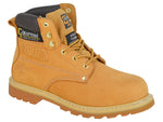 Grafters M538NY Mens Honey Work Safety Boots SBP Padded Steel Midsole