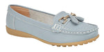 Boulevard L748C Womens Tassle Loafer - Shuzes