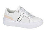 Cipriata L480G Womens Lace Up Diamante Glamour Trainer - Shuzes
