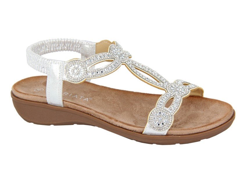 Cipriata L519FS Womens Jewelled Slingback Sandal - Shuzes