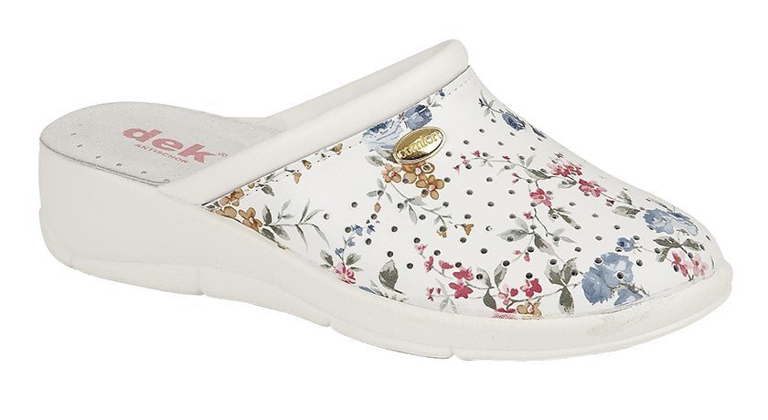 DEK L210GM Womens Floral Clog - Shuzes