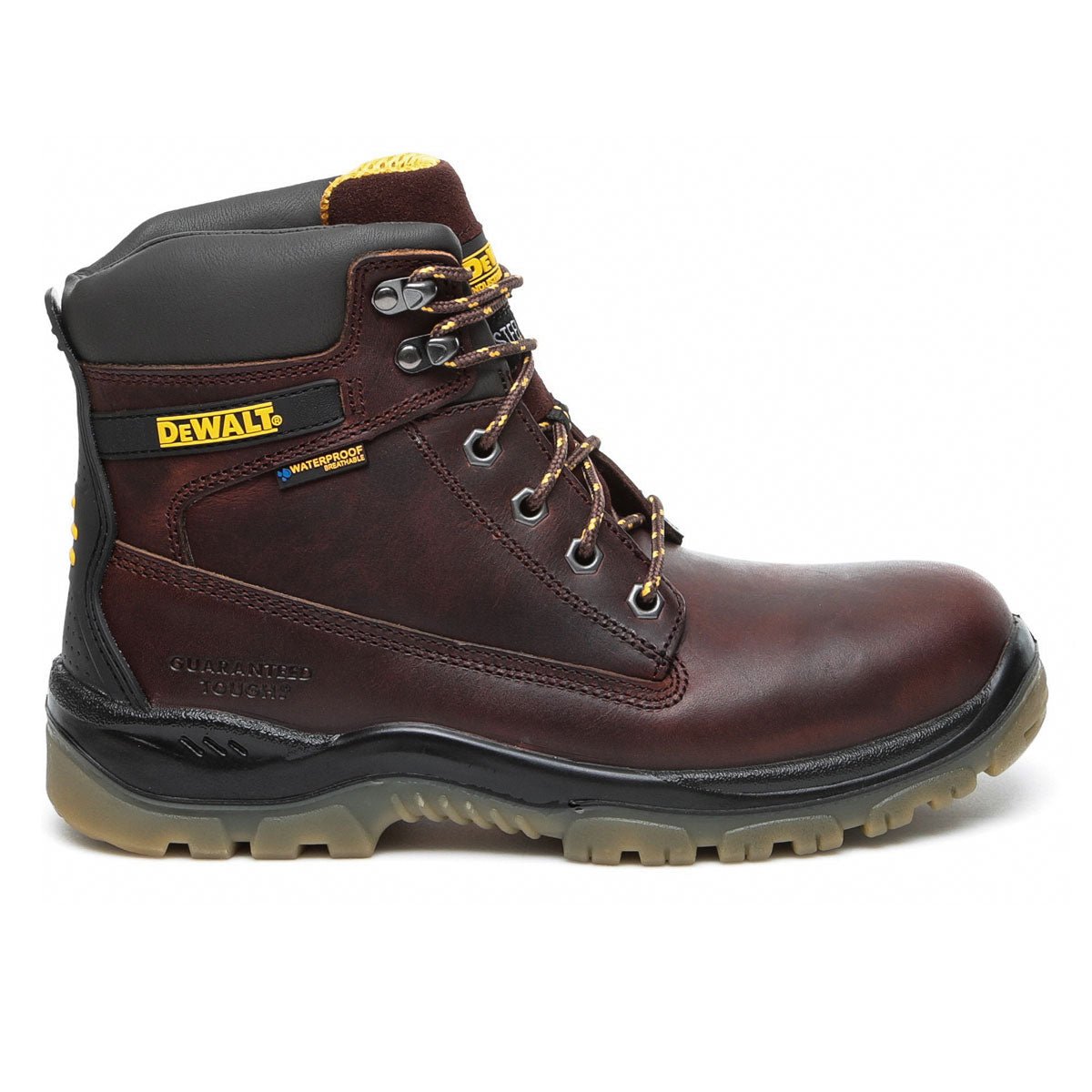 DeWalt Titanium 6" Mens Waterproof Steel Toe Safety Boots - Shuzes