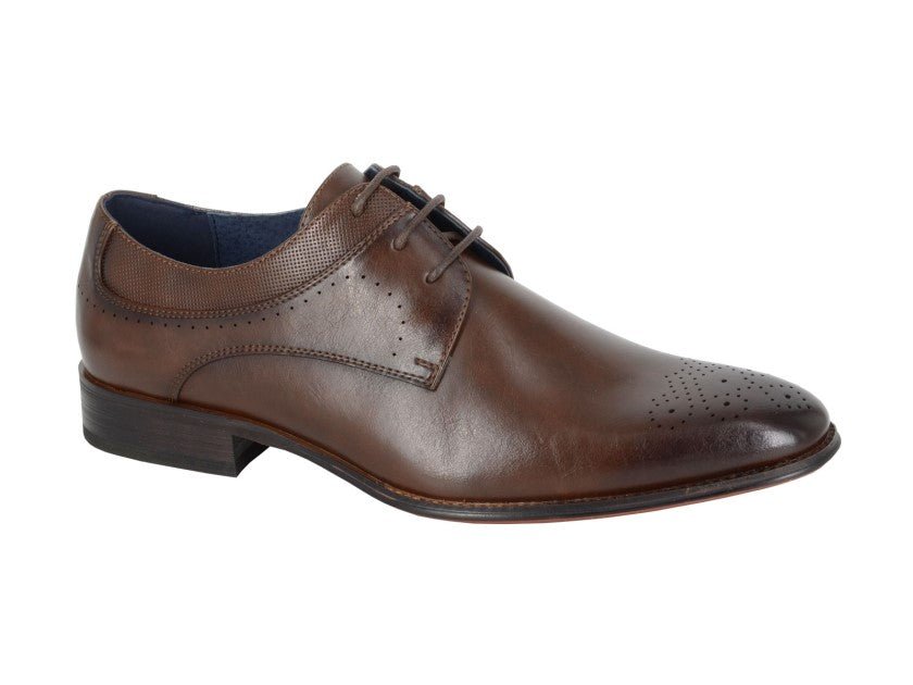 Goor M298DB Mens Brogue Gibson Shoes - Shuzes