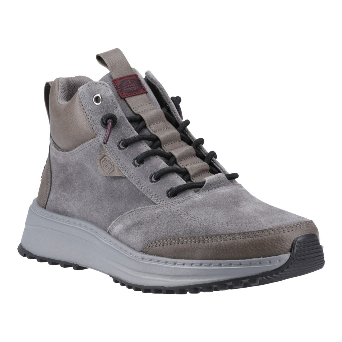 HEYDUDE Tahoe Mens Suede Slip - On Boots - Shuzes