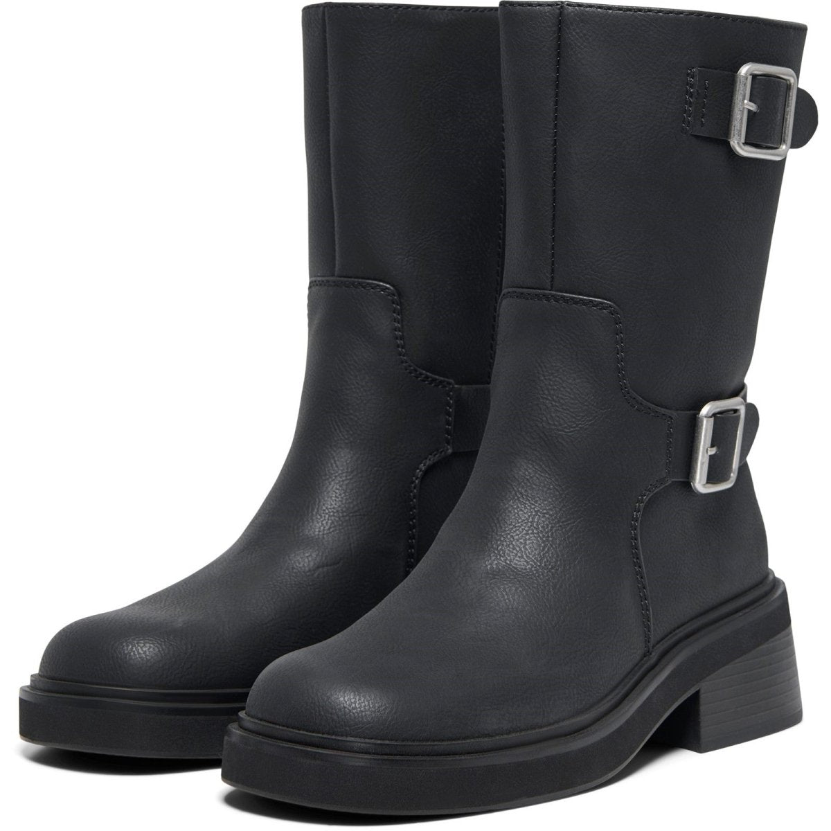 ONLY BUTTER - 2 Womens Mid - Calf Boots - Shuzes
