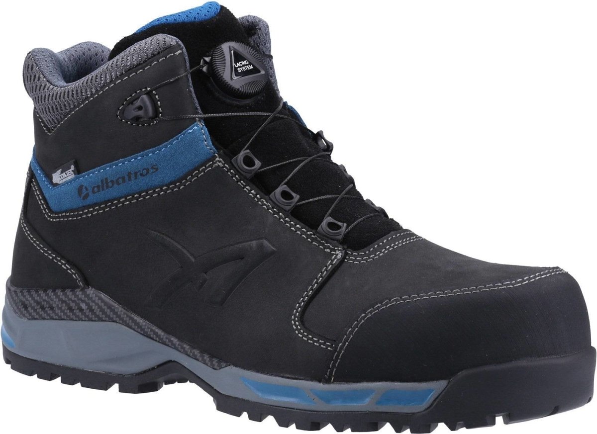 Albatros Tofane CTX Mid S3 Fiberglass Toe Cap Mens Safety Boots - Shoe Store Direct