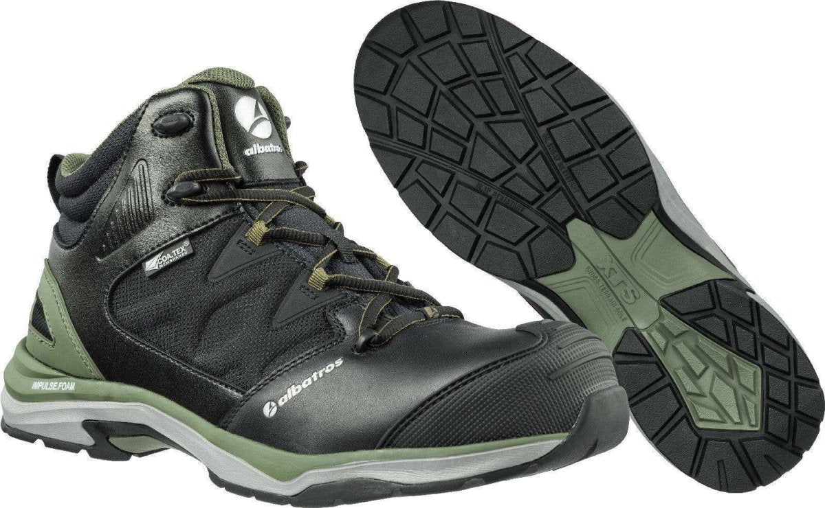 Albatros Ultratrail Olive CTX Mid Mens Safety Boots - Shoe Store Direct