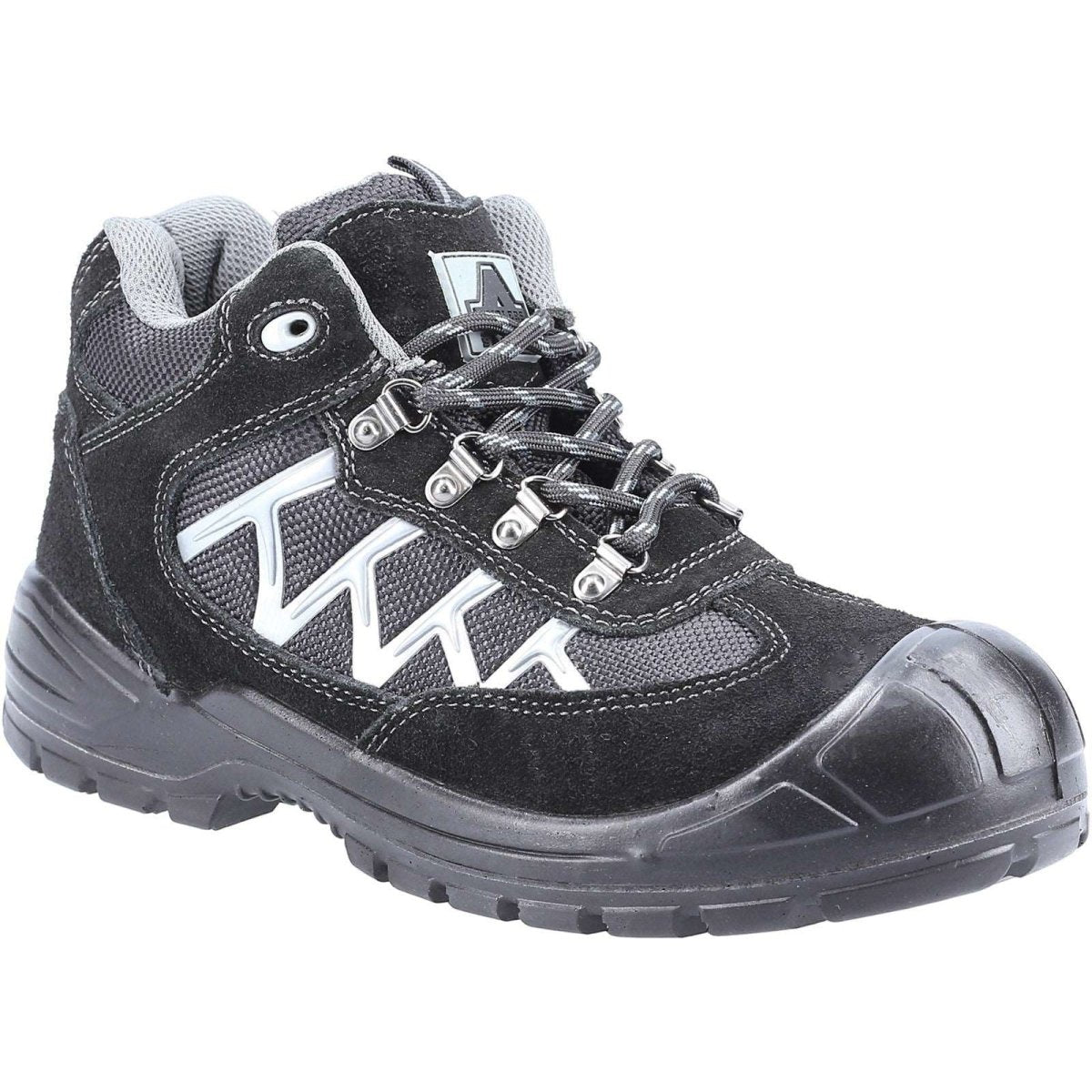 Amblers AS255 Suede Steel Toe & Midsole Safety Hiker Boots - Shoe Store Direct