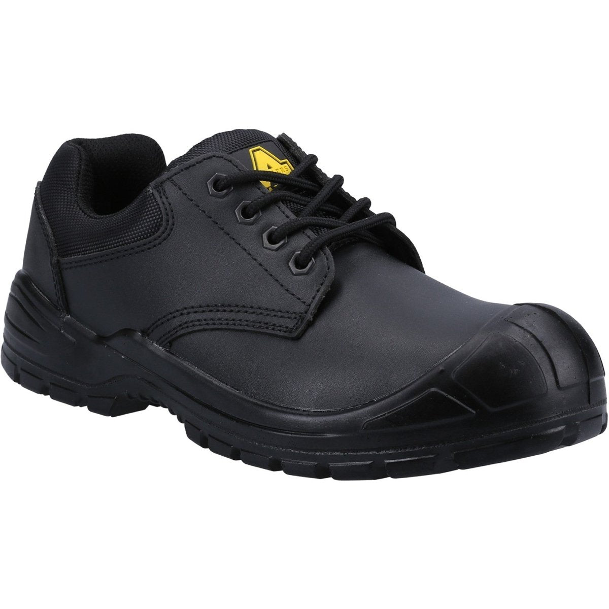 Amblers AS66 Black Steel Toe Cap Safety Shoes - Shoe Store Direct