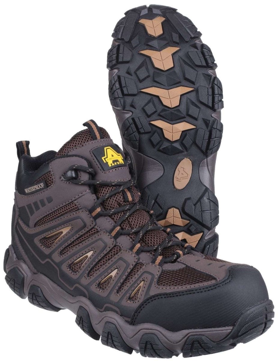 Amblers AS801 Rockingham Waterproof Safety Hiker Boots - Shoe Store Direct