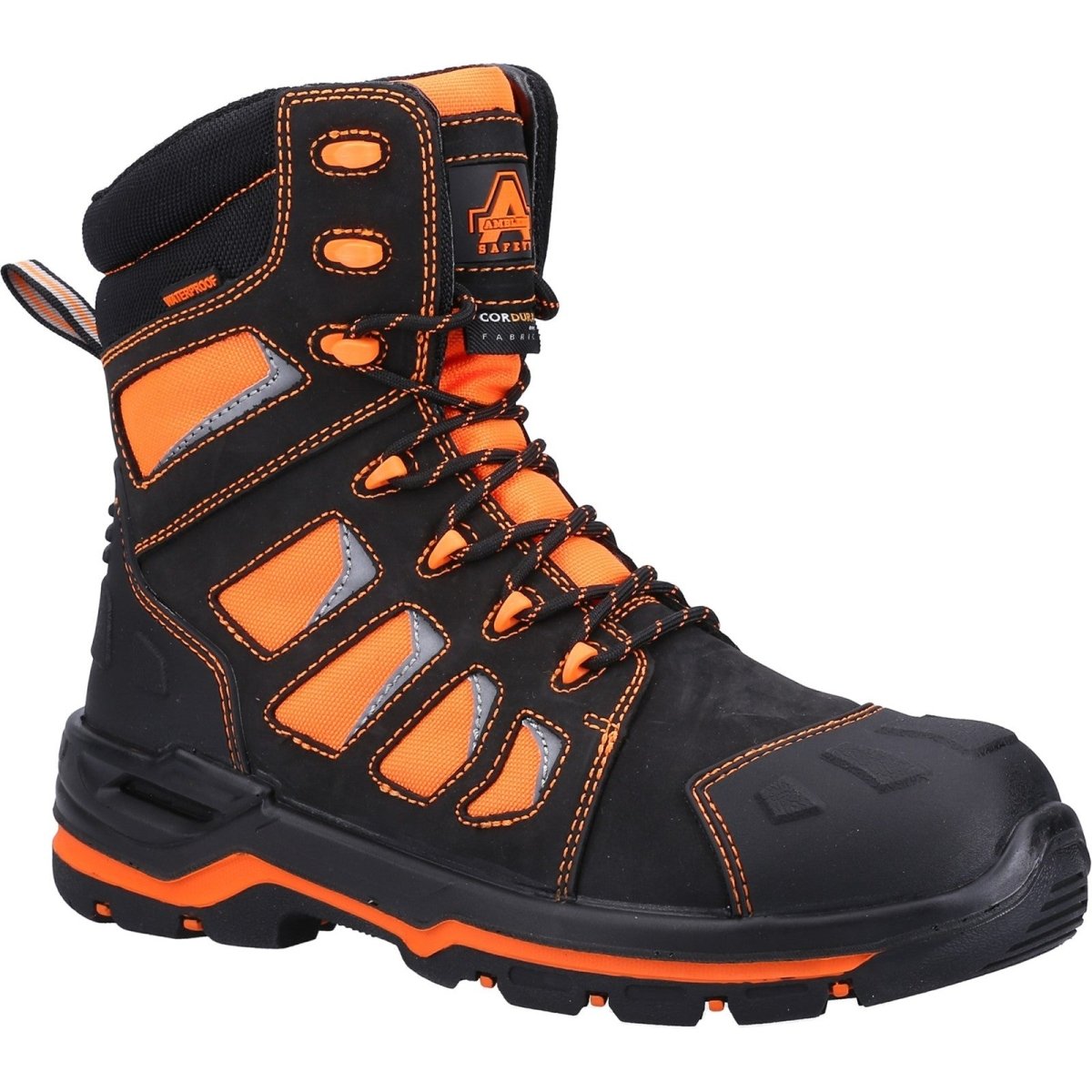 Amblers AS972C Beacon Hi-Leg Waterproof Composite Mens Safety Boots - Shoe Store Direct