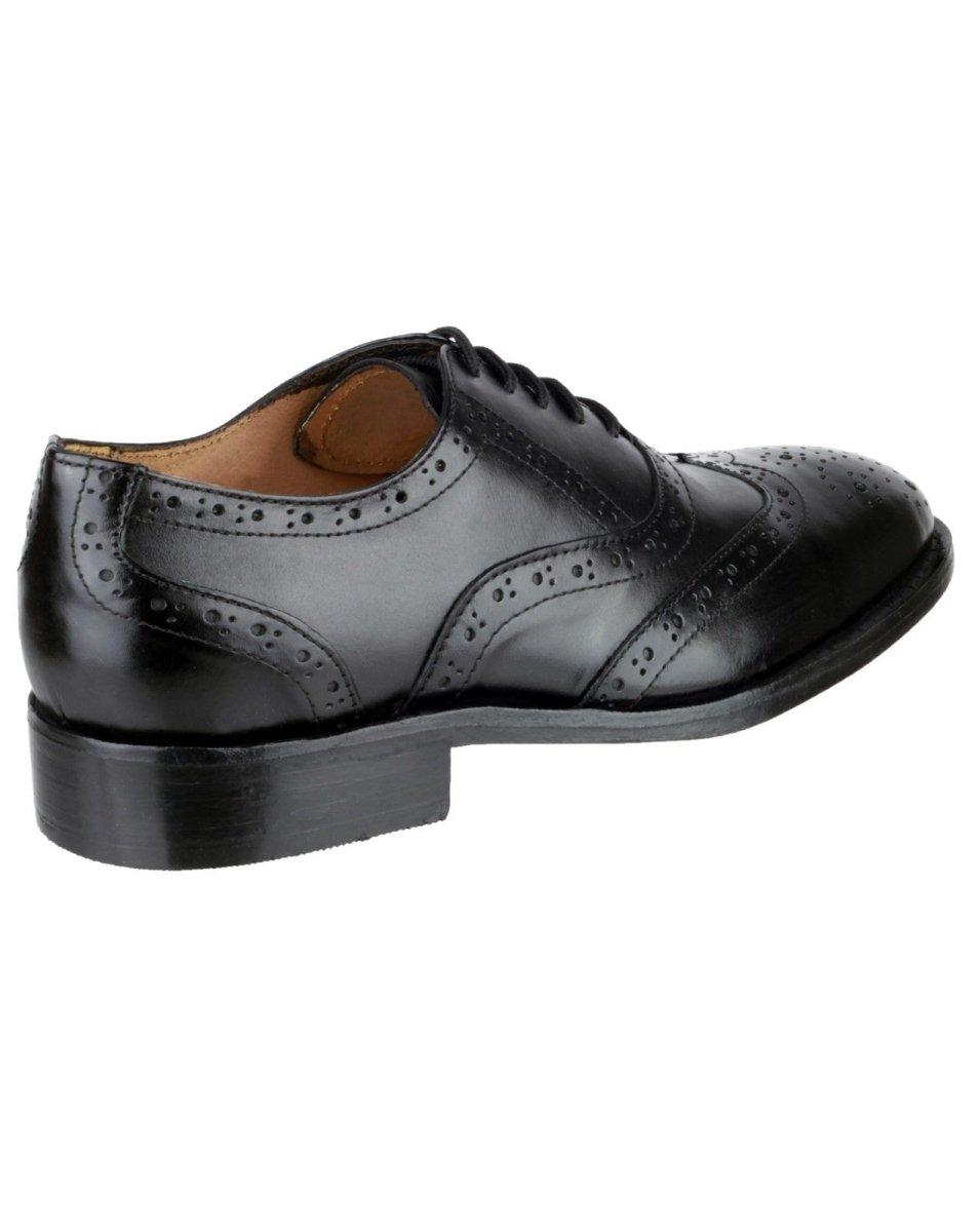 Amblers Ben Leather Soled Oxford Brogue Lace Mens Shoes - Shoe Store Direct
