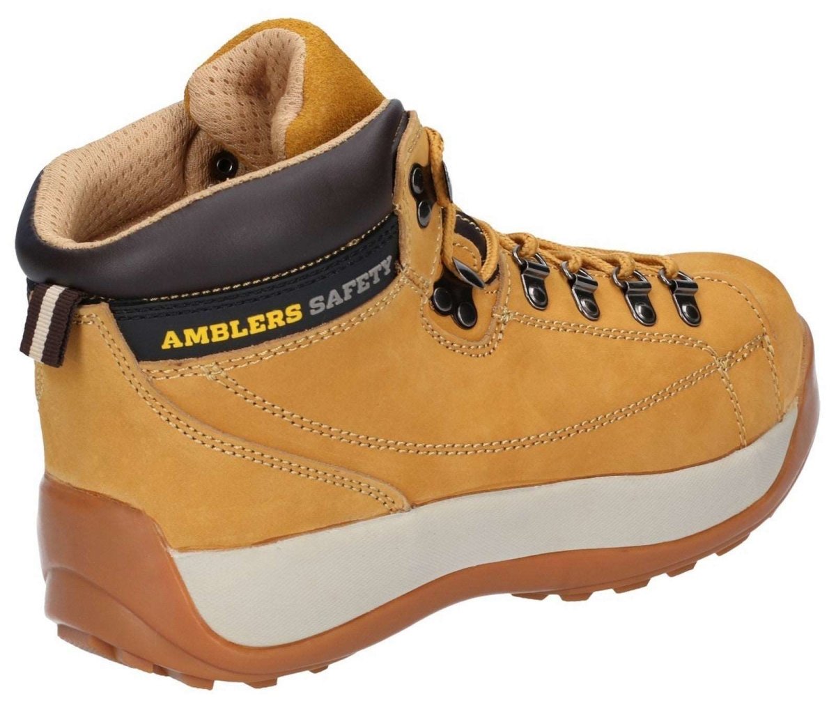 Amblers FS122 Hardwearing Steel Toe Cap Mens Safety Hiker Boots - Shoe Store Direct
