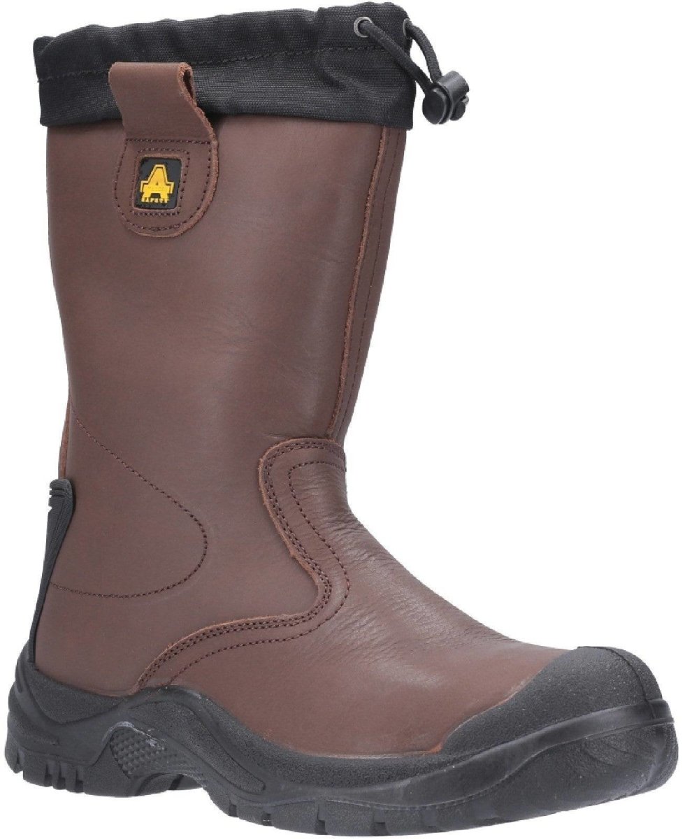 Amblers FS245 Waterproof Steel Toe Cap Mens Safety Rigger Boots - Shoe Store Direct
