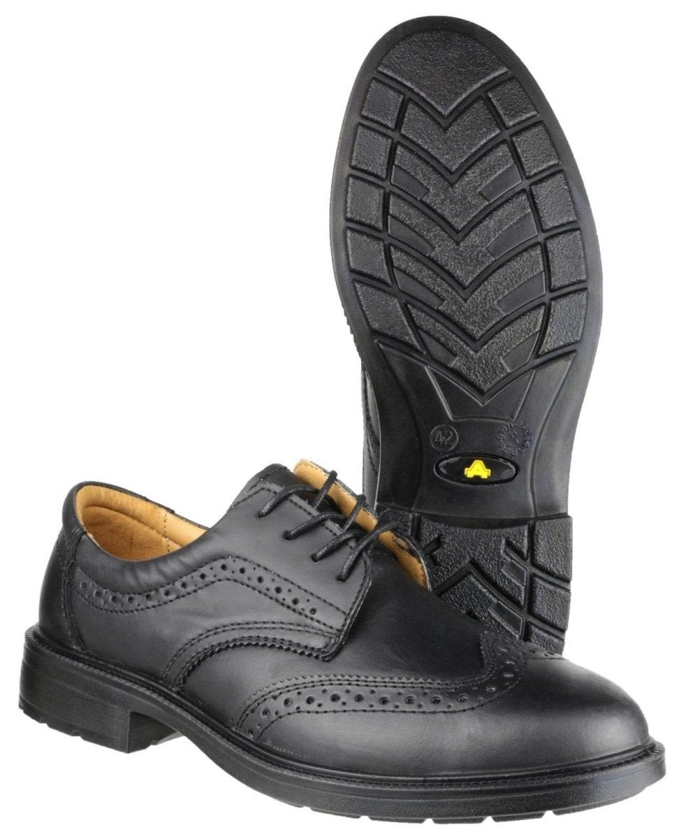 Amblers FS44 Mens Steel Toe Cap Smart Safety Brogue Shoes - Shoe Store Direct