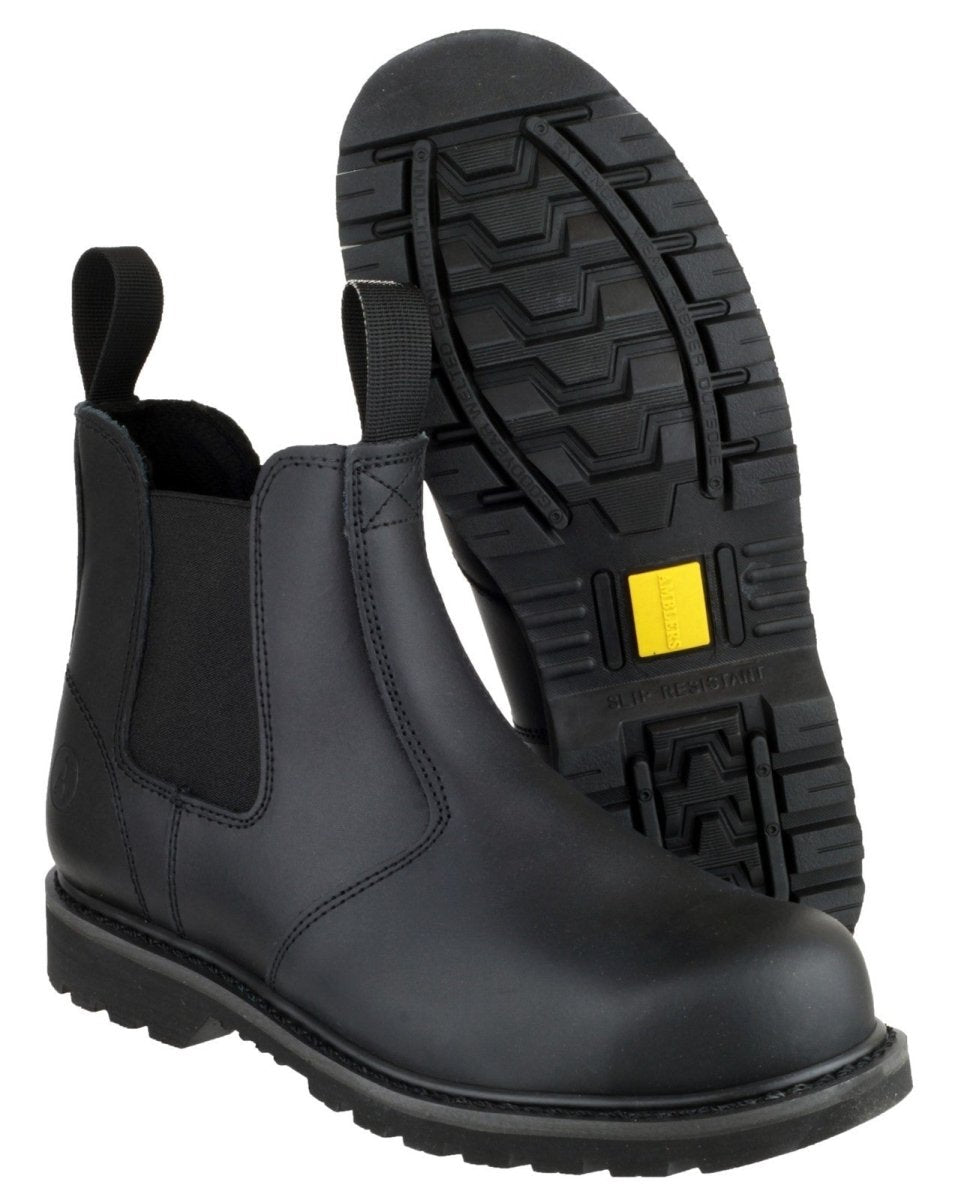 Amblers FS5 Mens Goodyear Welted Steel Toe Safety Dealer Boots - Shoe Store Direct