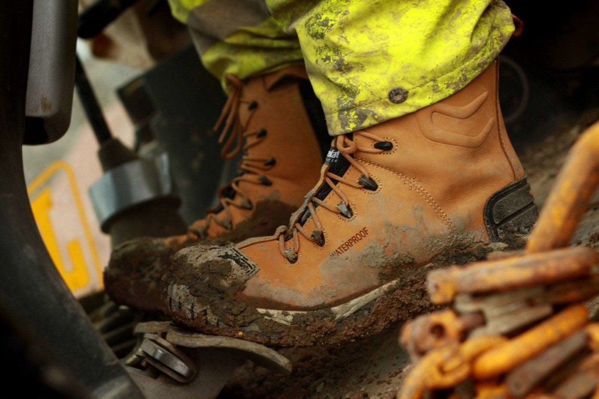 Marke Arbeit Sicherheit Stiefel Männer Stahl Kappe Schuhe Arbeiten