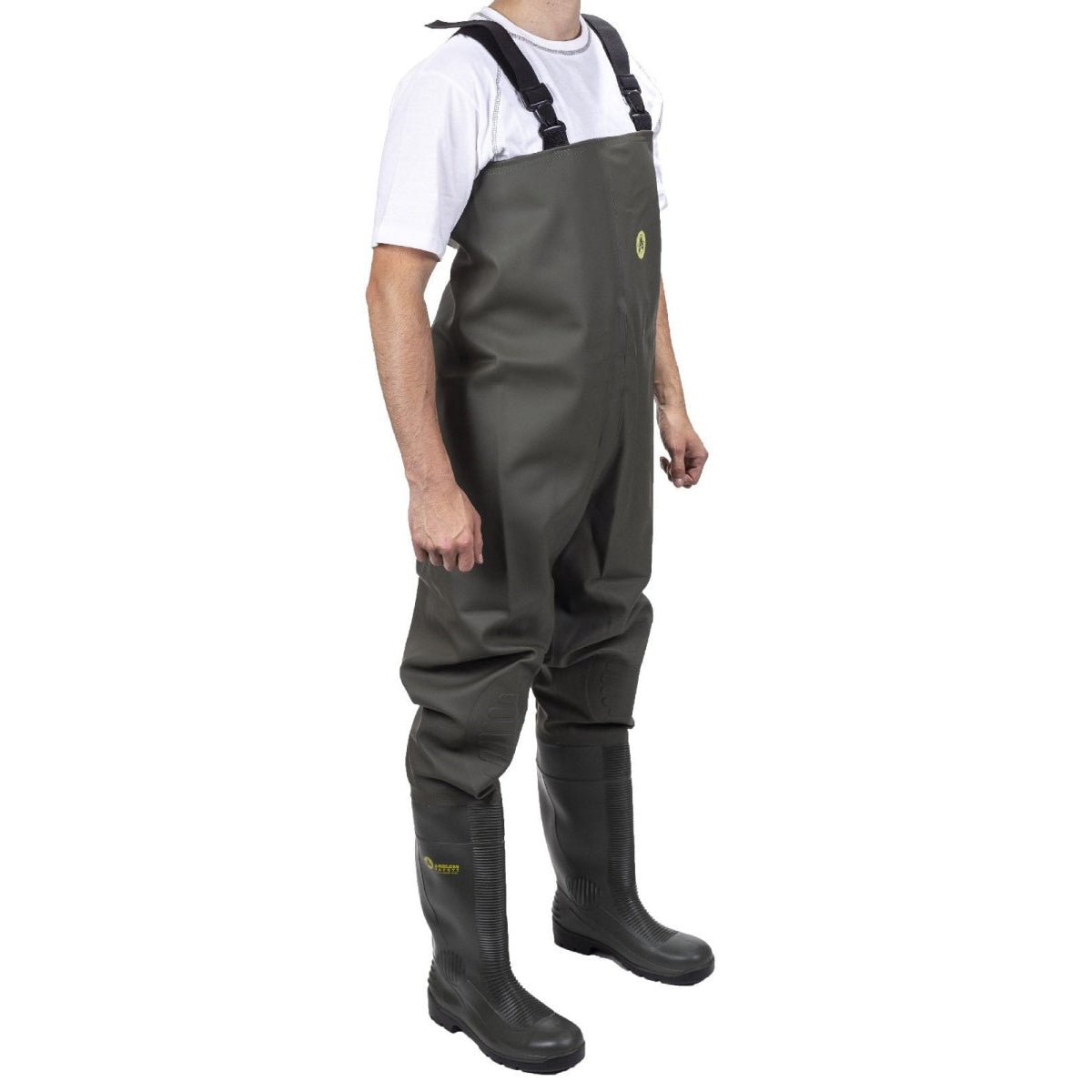 Amblers Tyne S5 Steel Toe & Midsole Safety Chest Waders - Shoe Store Direct