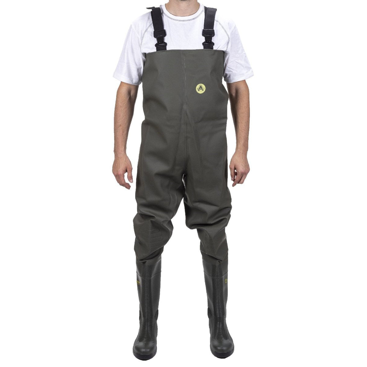 Amblers Tyne S5 Steel Toe & Midsole Safety Chest Waders - Shoe Store Direct