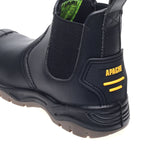 Apache AP714SM Black Safety Dealer Boots - Shoe Store Direct