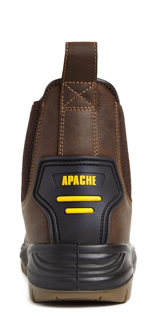 Apache AP715SM Mens Steel Toe Cap Safety Dealer Boots - Shoe Store Direct