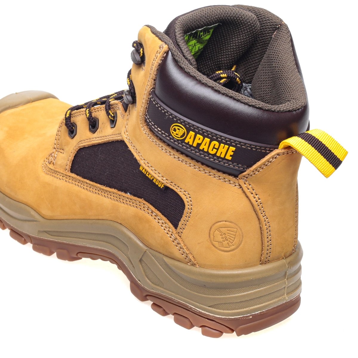 Apache Arizona Nubuck Composite Waterproof Safety Boot - Shoe Store Direct