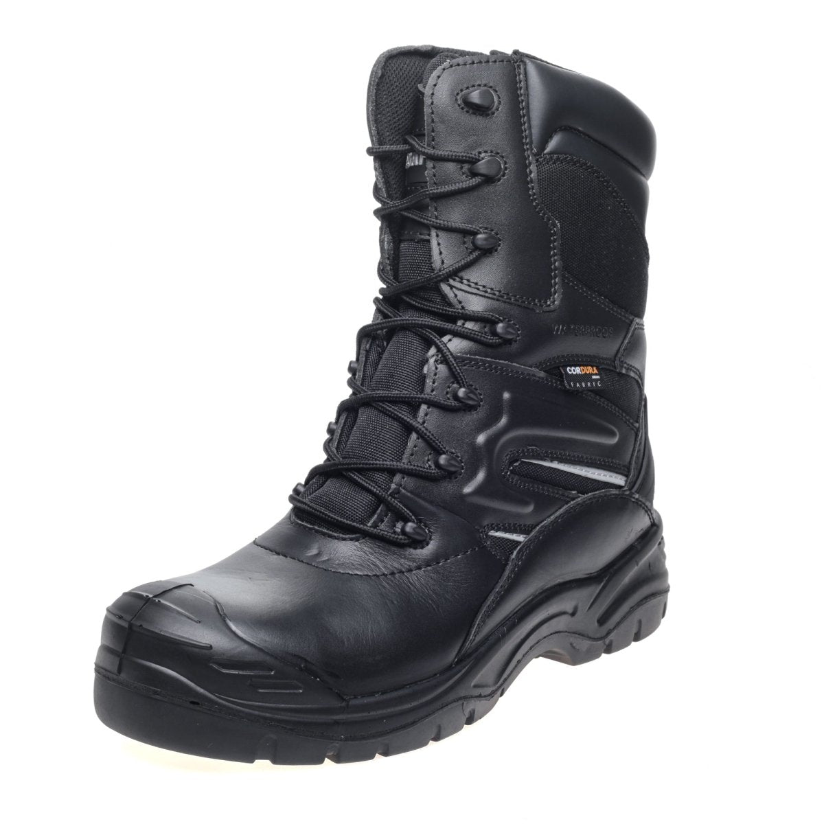 Apache Combat Waterproof High Leg Mens Safety Boots - Shoe Store Direct
