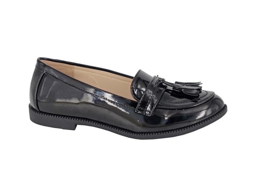 Boulevard L412AP Womens Tassle Loafer - Shoe Store Direct