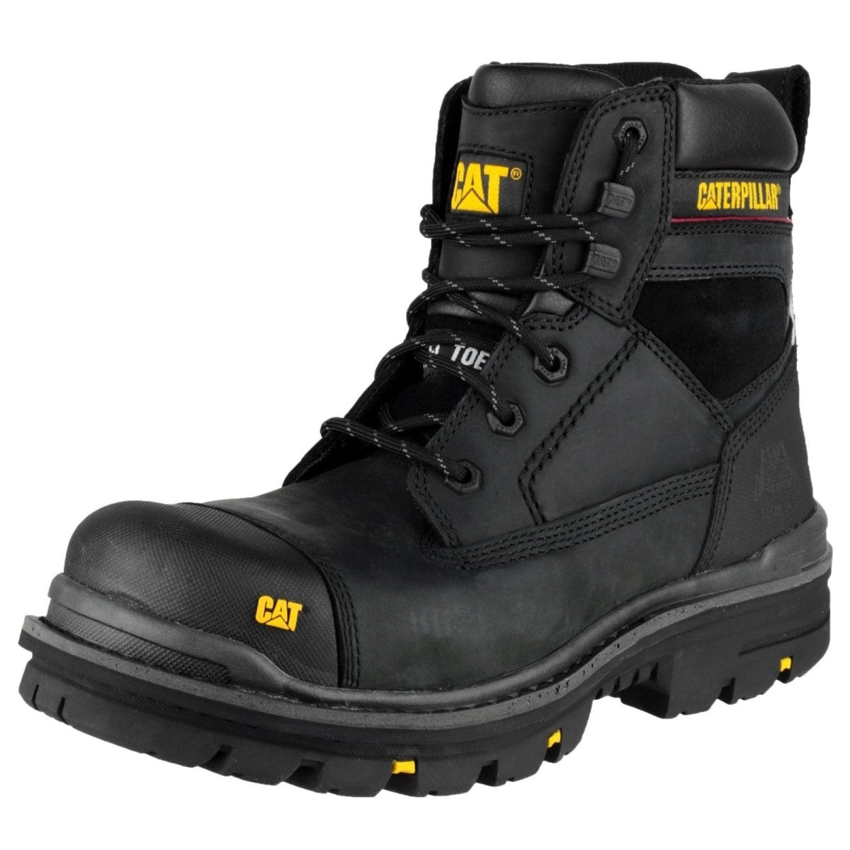 Caterpillar Gravel 6" S3 Steel Toe & Midsole Safety Boots - Shoe Store Direct