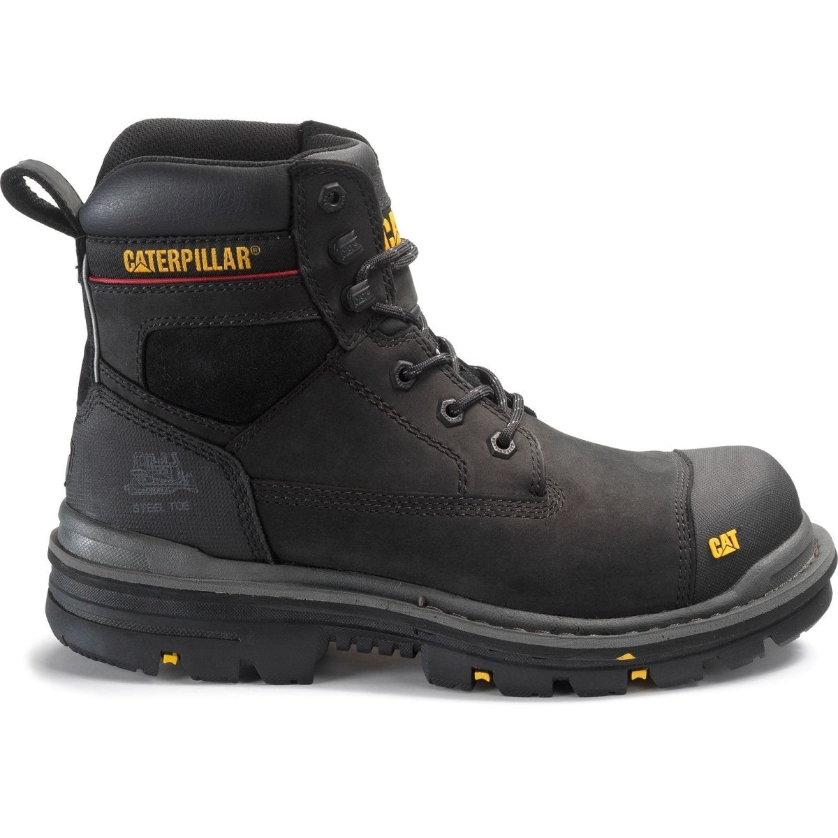 Caterpillar Gravel 6" S3 Steel Toe & Midsole Safety Boots - Shoe Store Direct