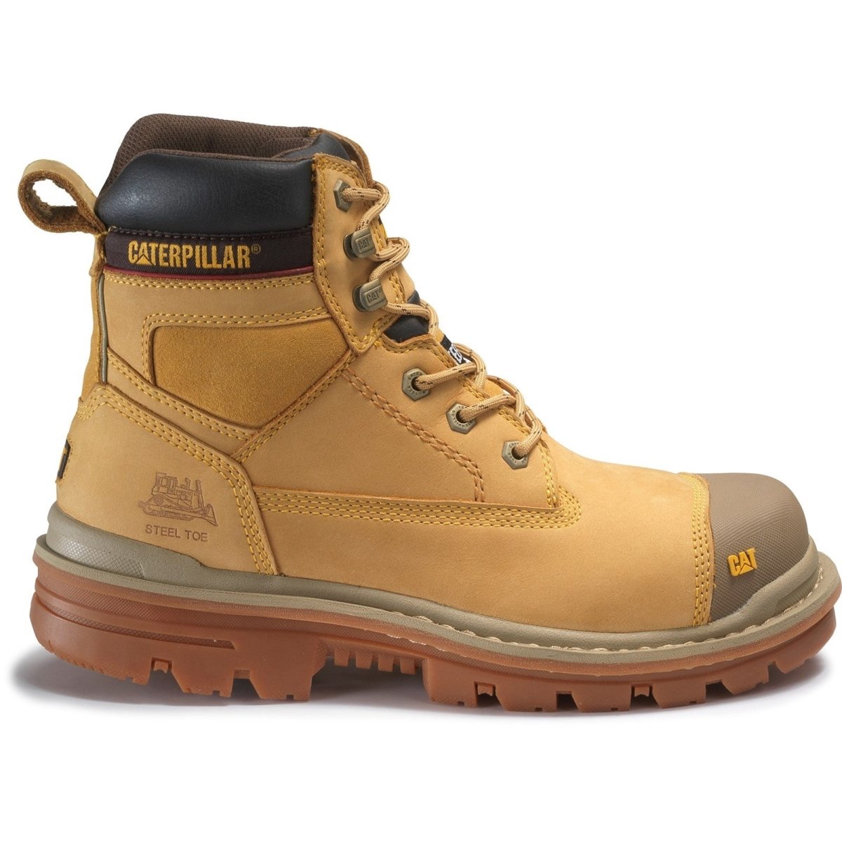 Caterpillar Gravel 6" S3 Steel Toe & Midsole Safety Boots - Shoe Store Direct