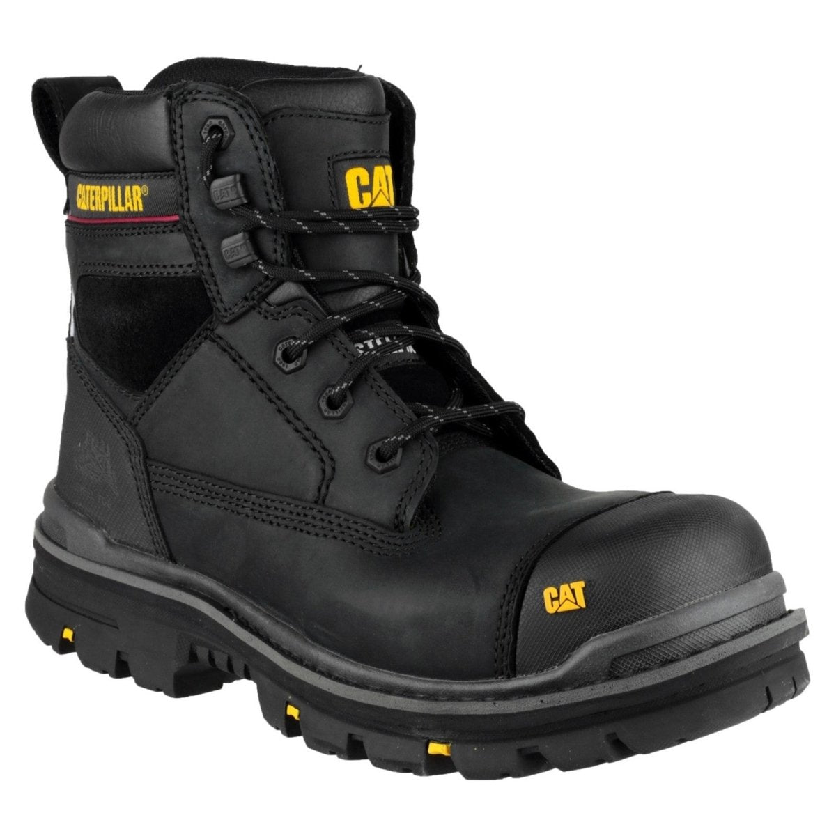 Caterpillar Gravel 6" S3 Steel Toe & Midsole Safety Boots - Shoe Store Direct