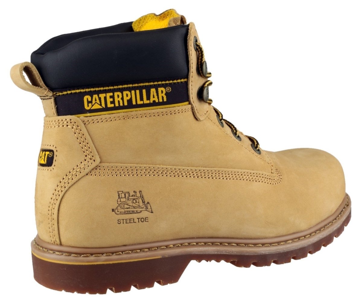 Caterpillar Holton Goodyear Welted Safety Boots - Shoe Store Direct