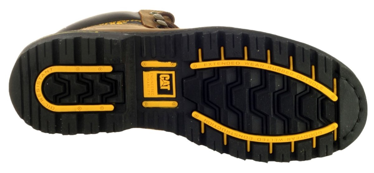 Caterpillar Holton SRC Goodyear Welted Safety Boots - Shoe Store Direct