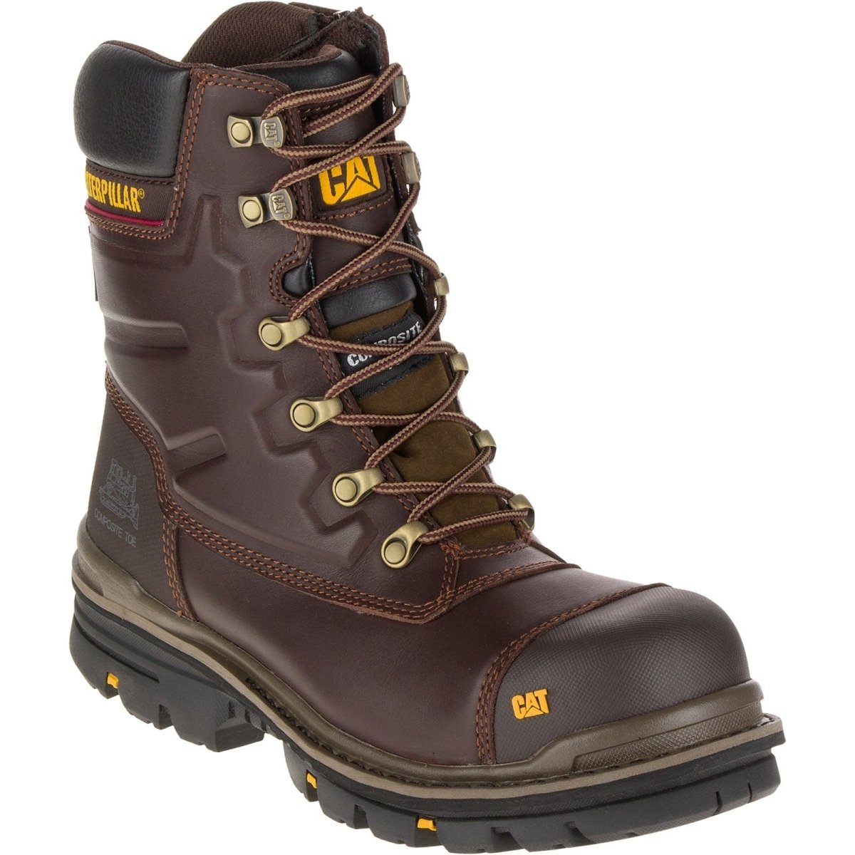 Caterpillar Premier Waterproof Composite Toe Safety Boots - Shoe Store Direct