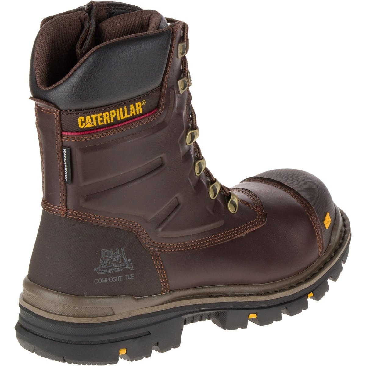 Caterpillar Premier Waterproof Composite Toe Safety Boots - Shoe Store Direct