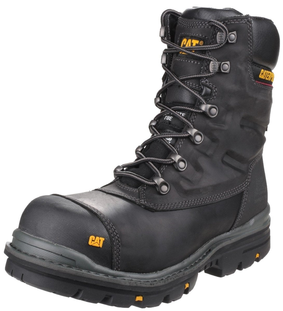 Caterpillar Premier Waterproof Composite Toe Safety Boots - Shoe Store Direct