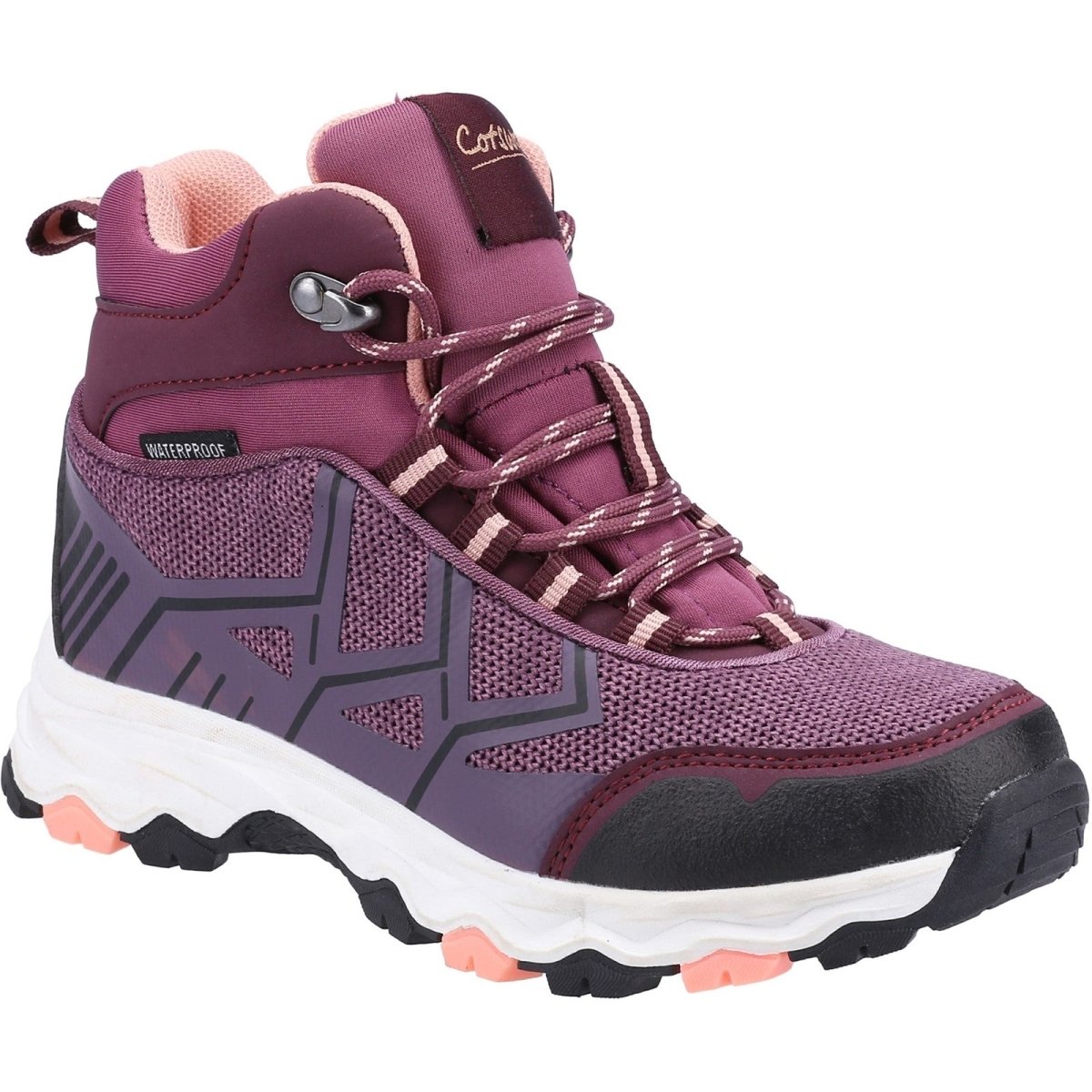 Cotswold Coaley Kids Lace Waterproof Hiking Boots - Shoe Store Direct