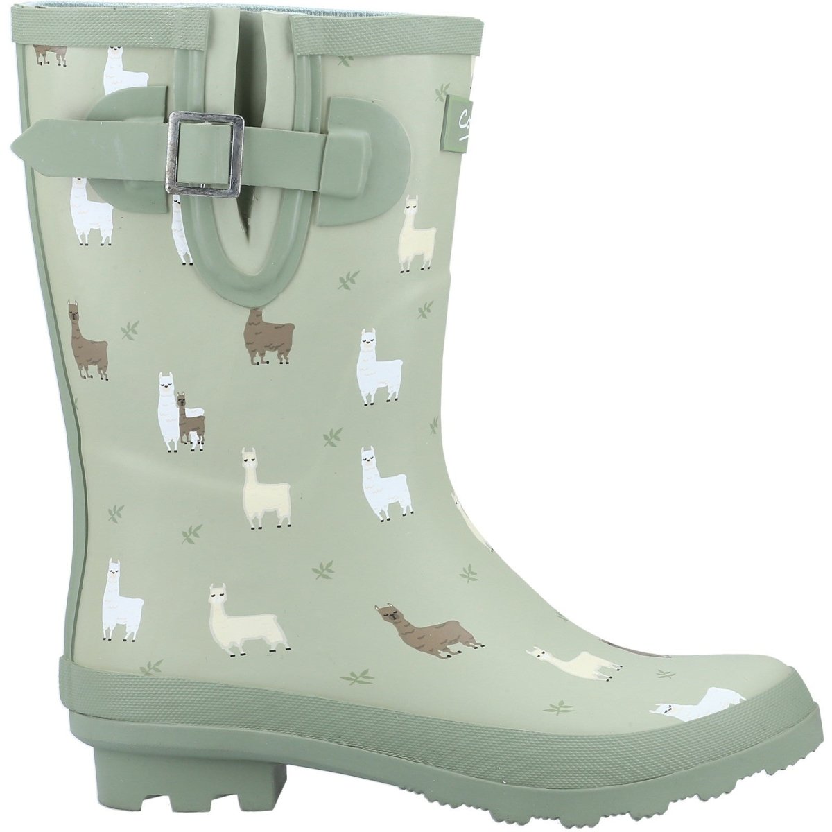 Cotswold Farmyard Ladies Mid-Height Patterned Wellington Boots - Shoe Store Direct