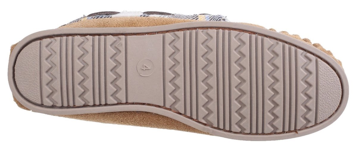 Cotswold Kilkenny Ladies Slip On Moccasin Slippers - Shoe Store Direct