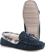 Cotswold Kilkenny Ladies Slip On Moccasin Slippers - Shoe Store Direct